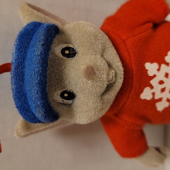 Vintage Disney Bernard and Miss Bianca Flocked Ornaments - Picture 8 of 16